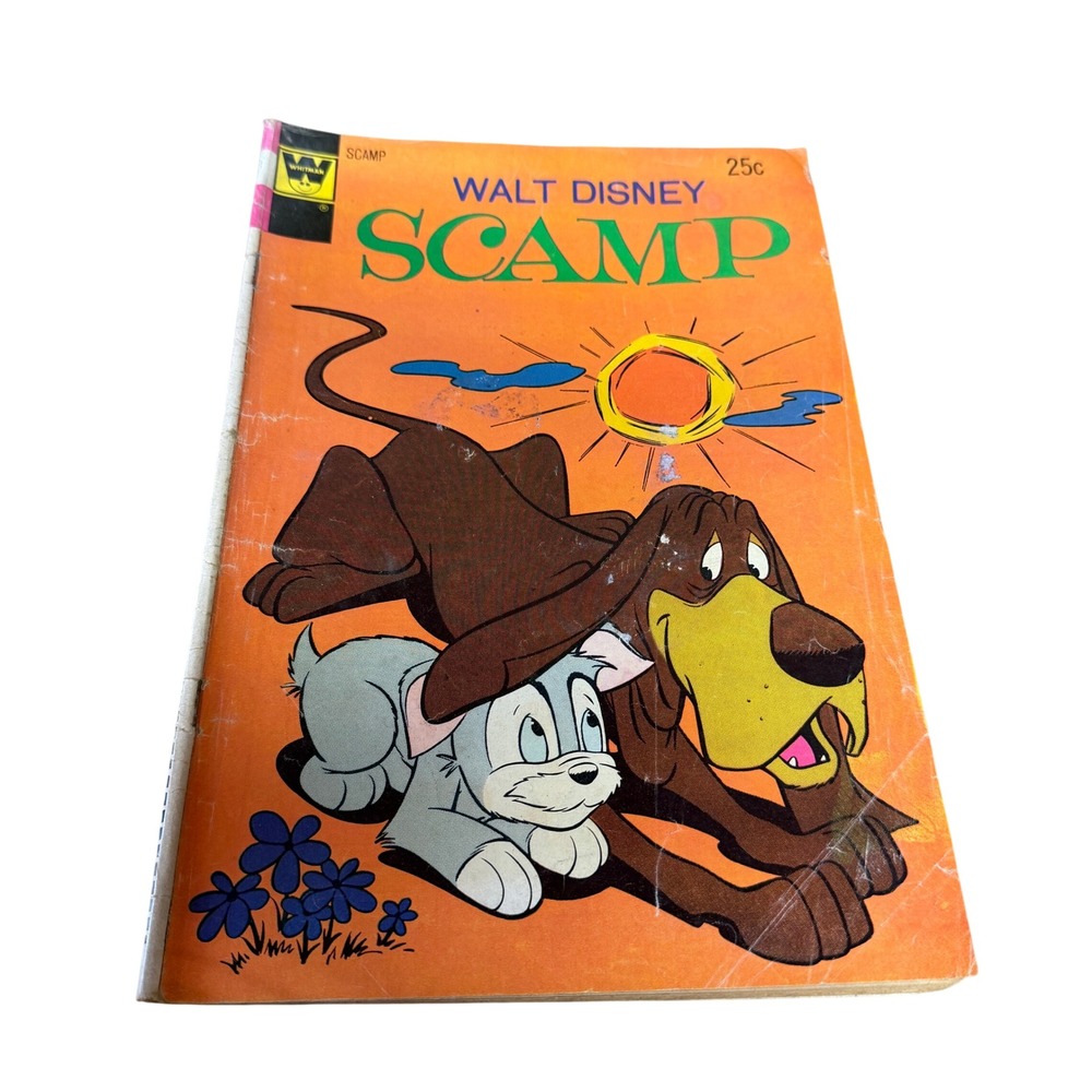 Whitman Walt‎ Disney Scamp #18 Comic 25c Vintage 1971 Dumbo's Dilemma